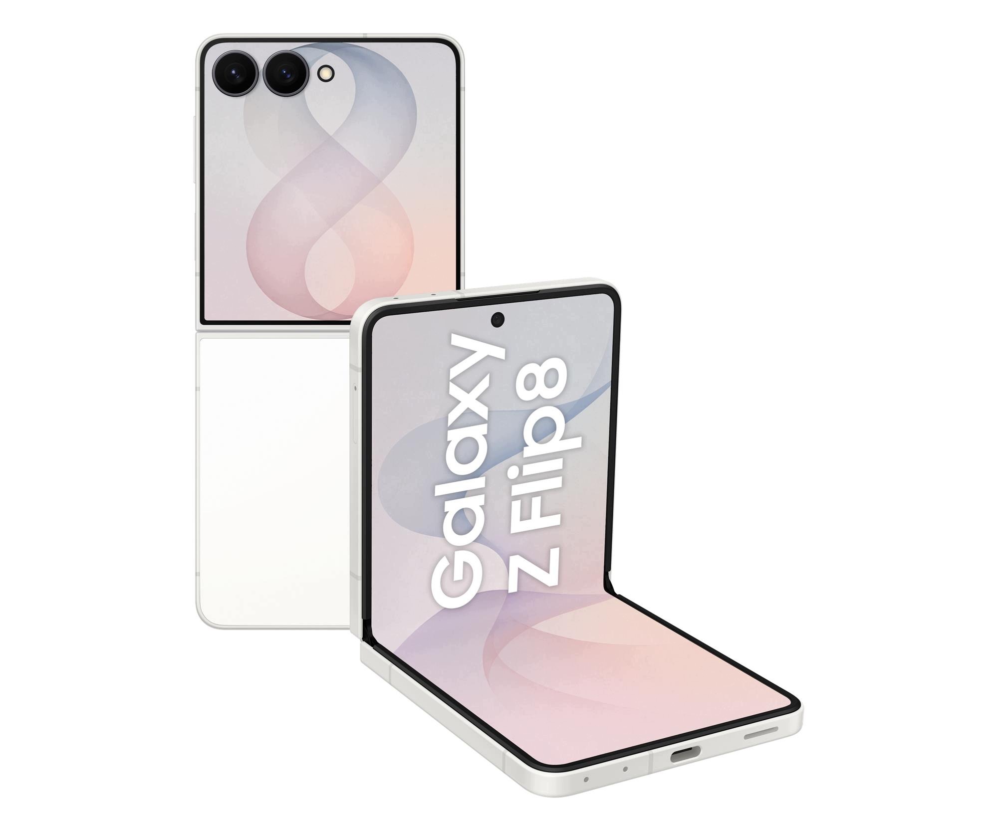 Smartphone Samsung Galaxy Z Flip8 12 Gb 256 Gb 5G bílý