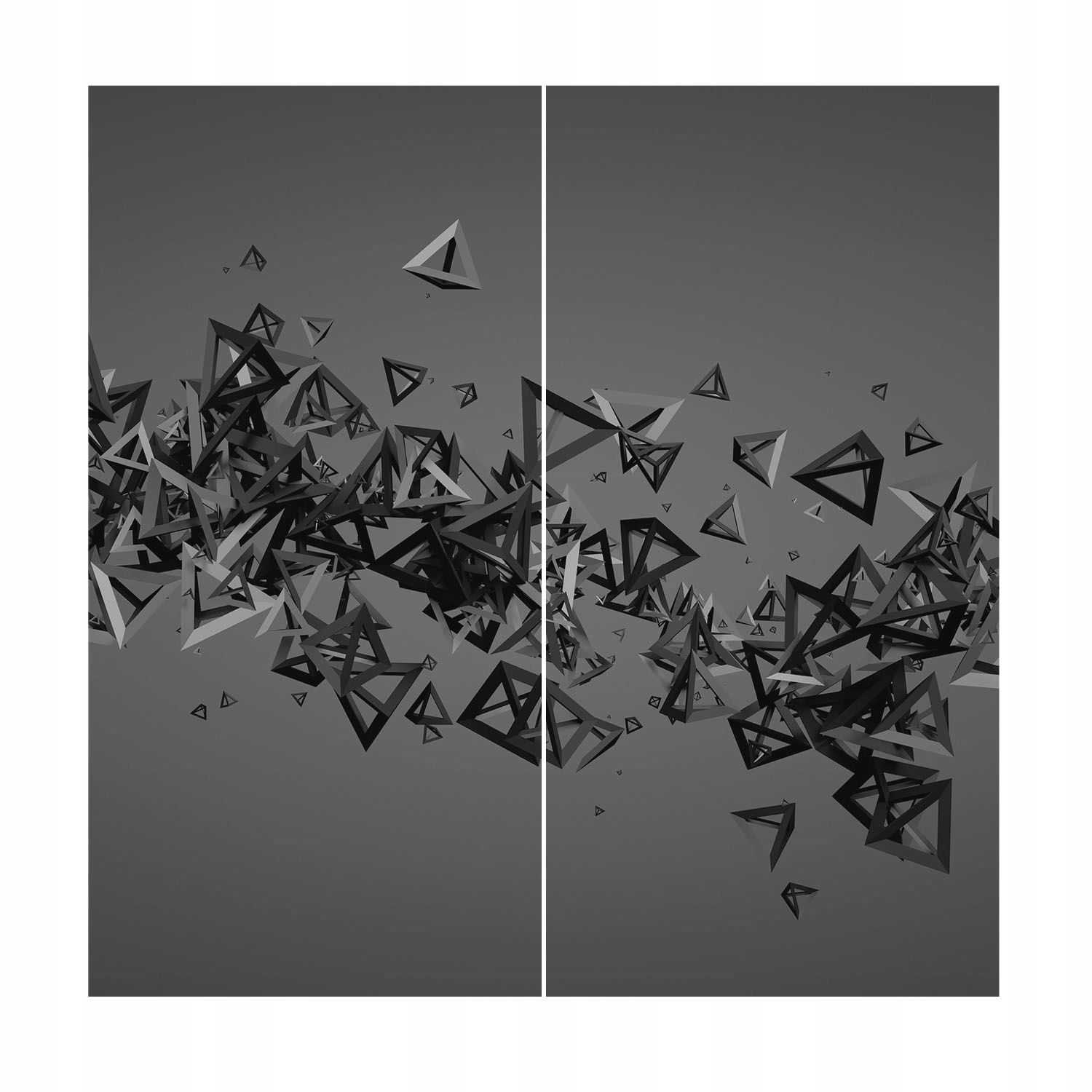 Moderní Fototapeta Dýha na flizelině Geometrické abstrakce 250x250