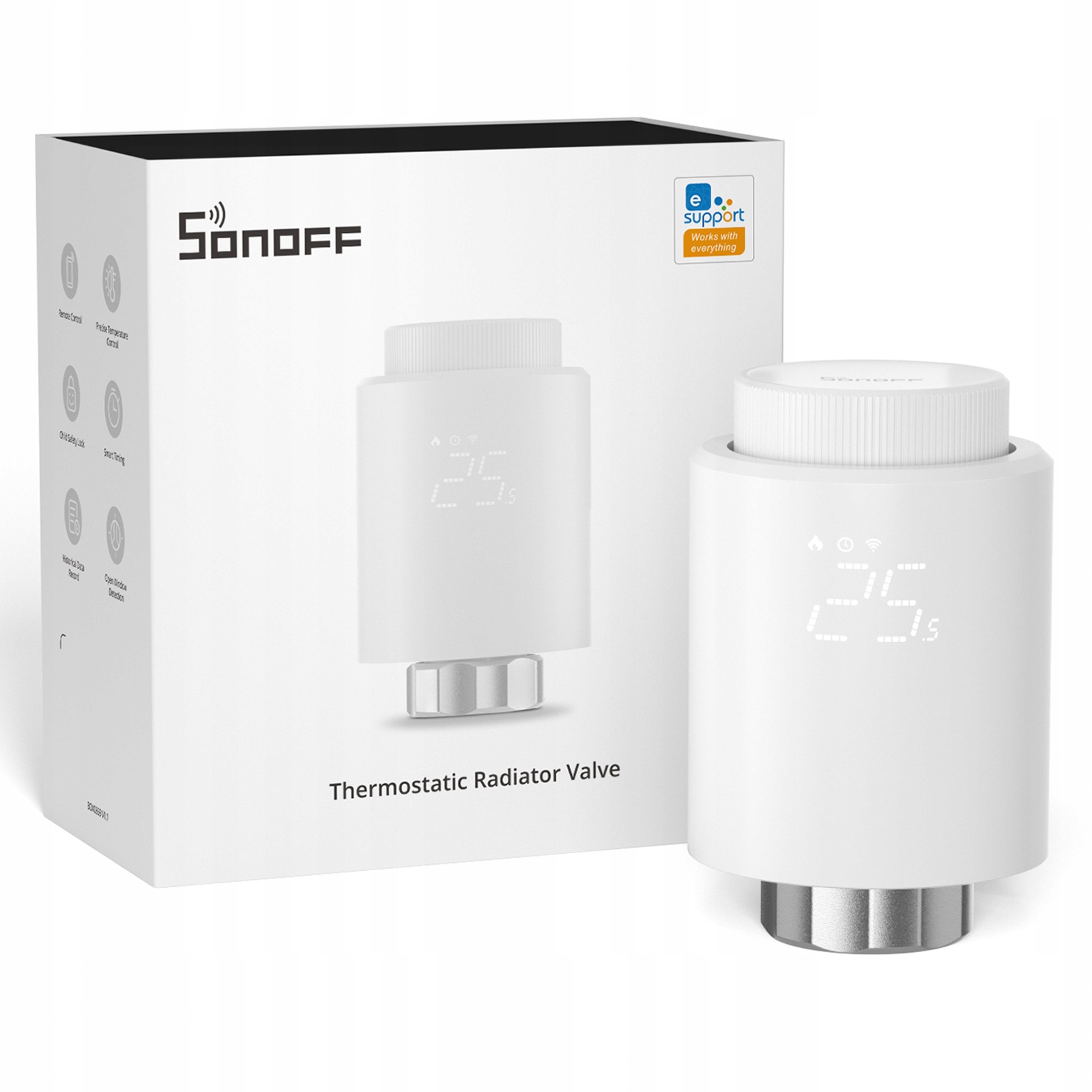 Sonoff Trvzb Zigbee 3.0 programovatelná inteligentní termostatická kartuše