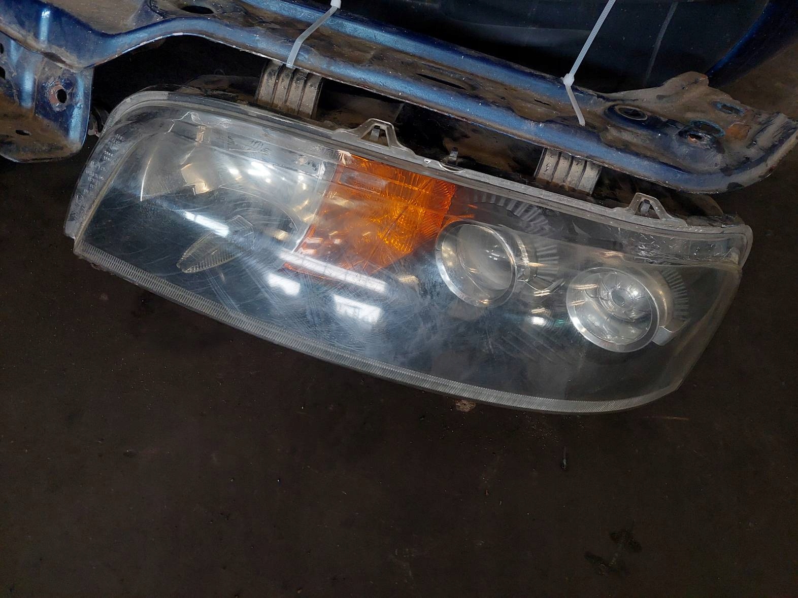 complete front bonnet bumper light fender FIAT PUNTO II 597