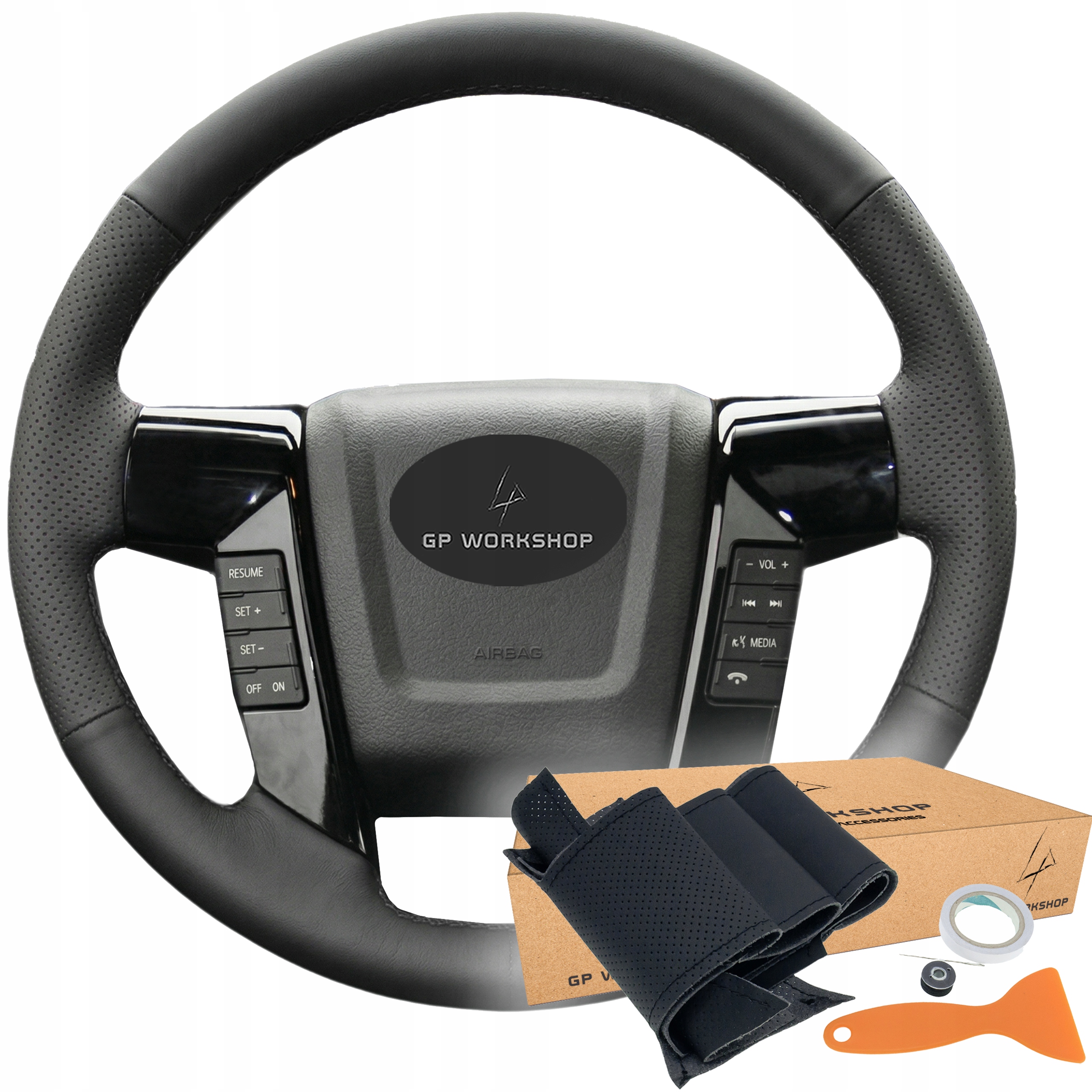 Pokrowiec Na Kierownice Obszycie Do Ford F150 2009-2014 Expedition 15-17