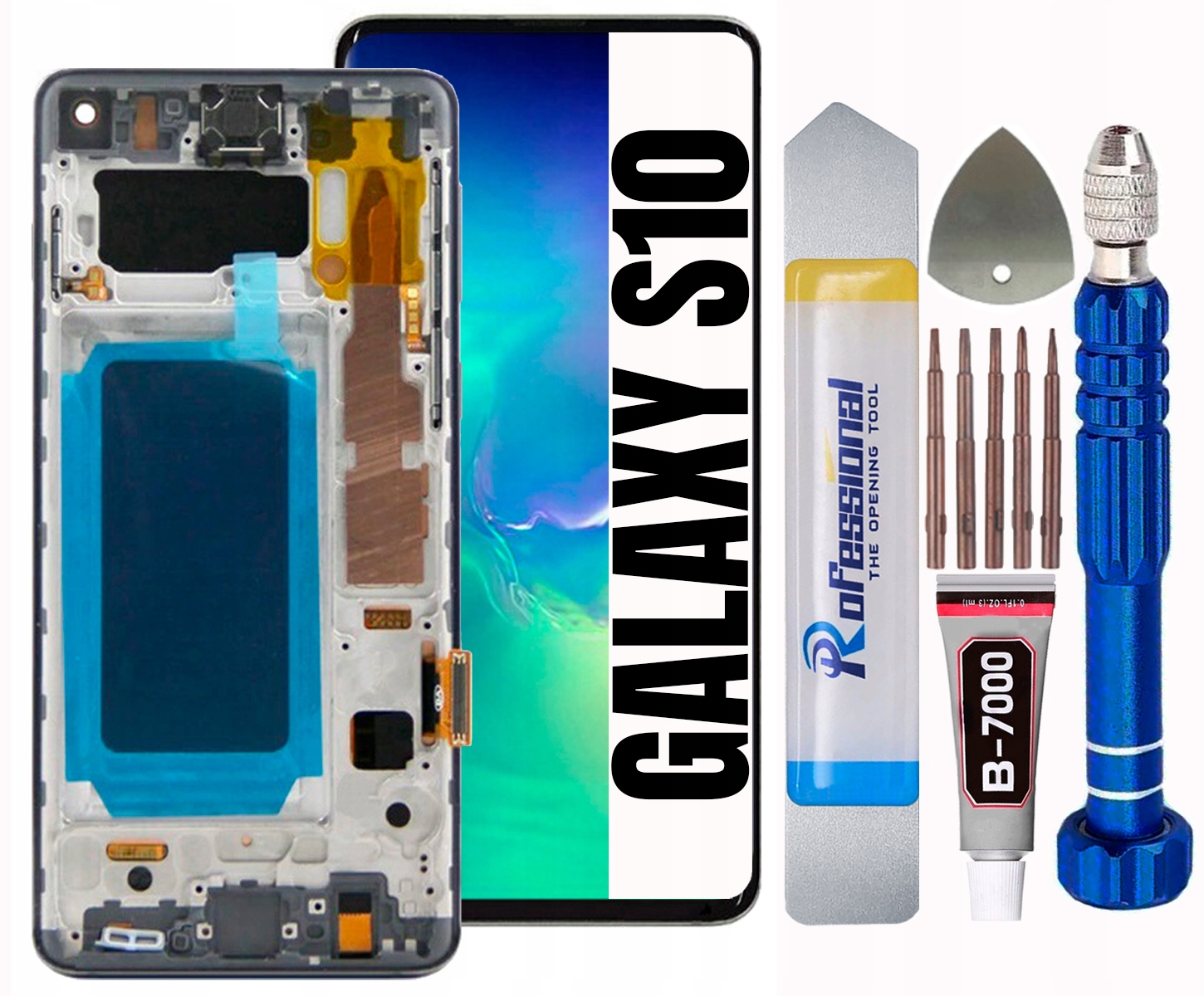 Displej Pro Samsung Galaxy S10 G973 G973F Incell LCD Rámeček