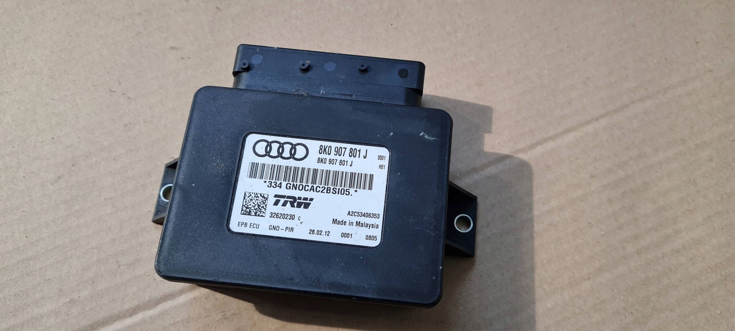 A4 B8 LIFT module control unit electric brake 8K0907801J A5 8T