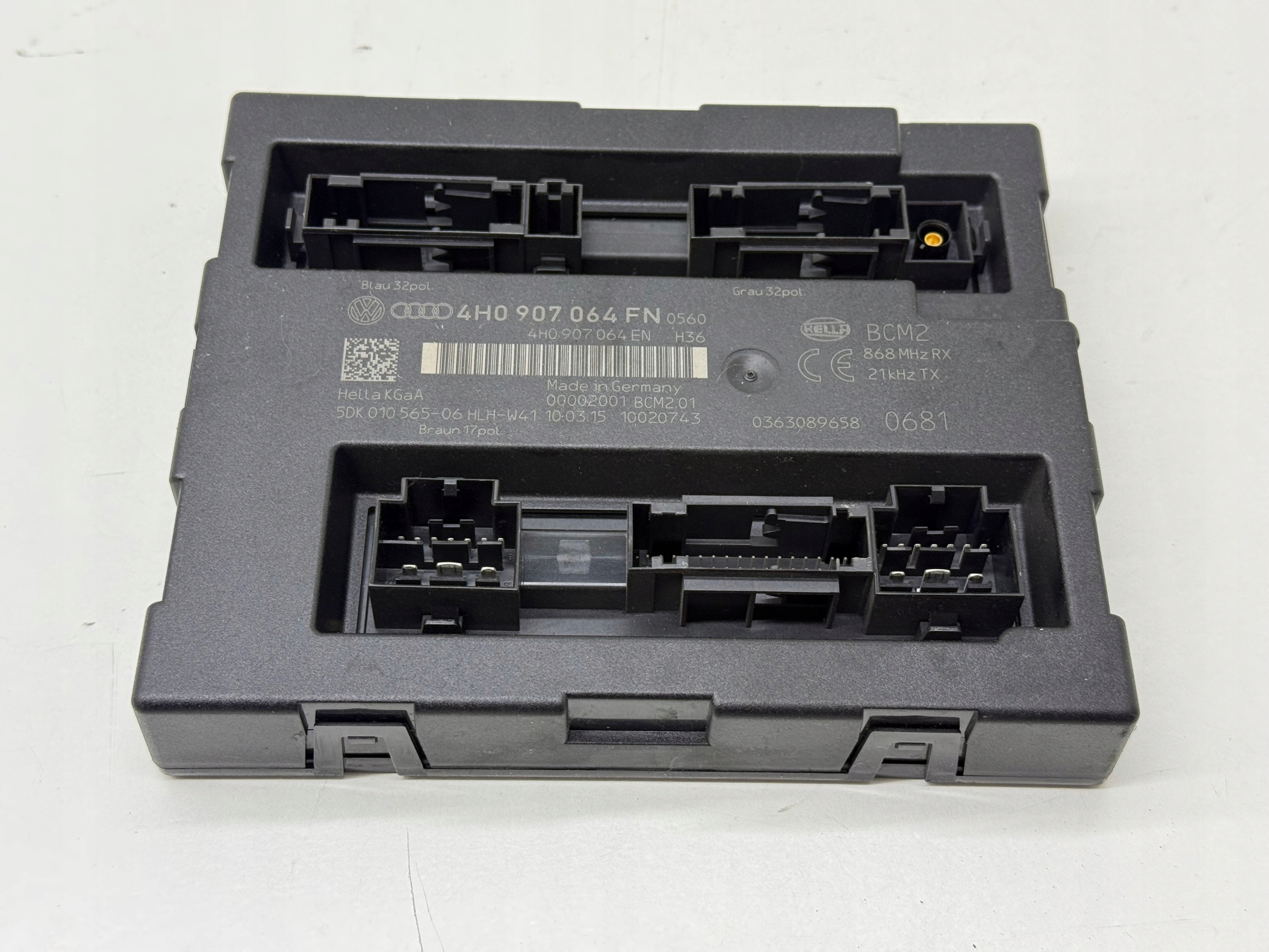 AUDI A7 A6 C7 module control unit komfortu BCM 2 868MHz LEGALNY!