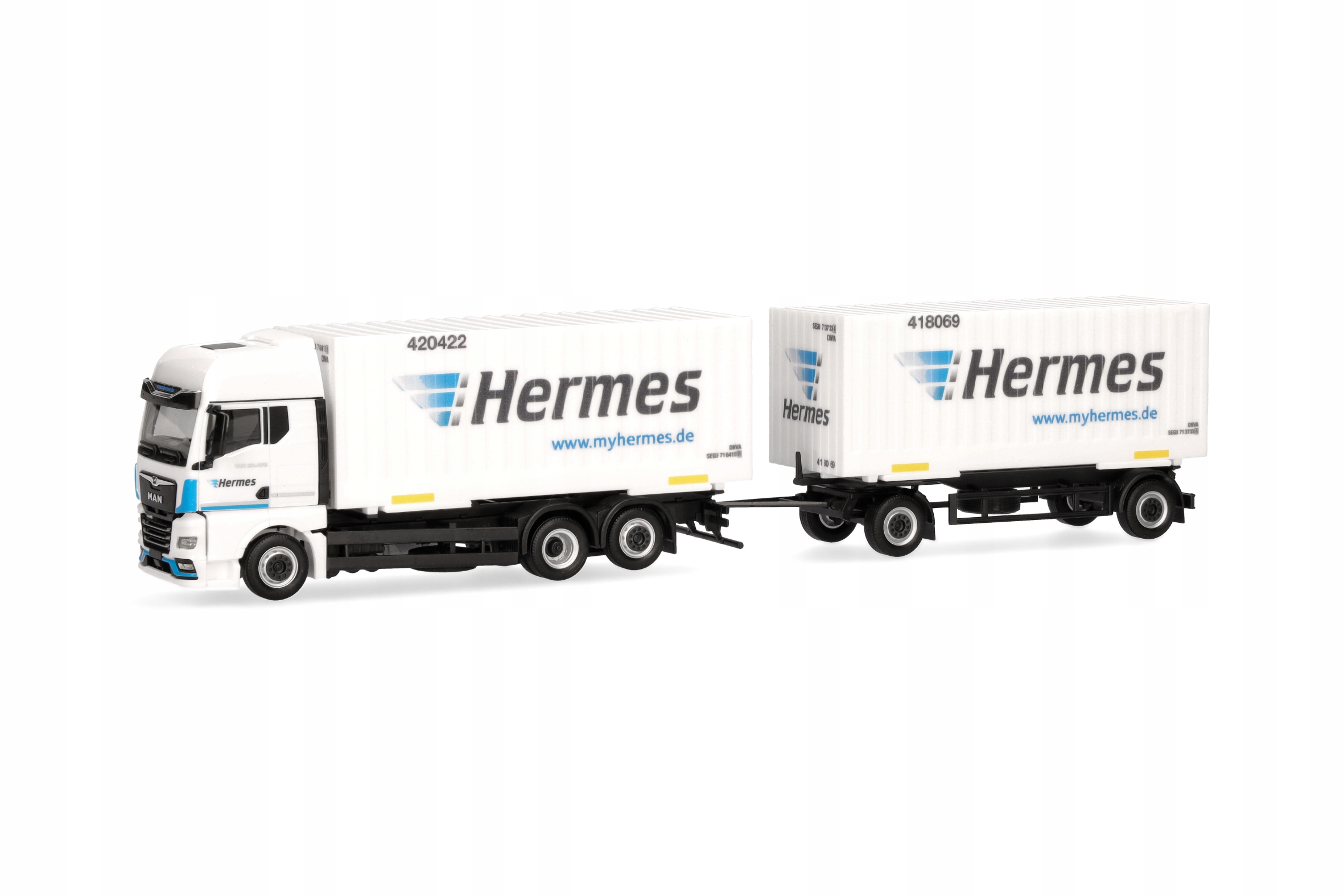 Herpa 317658 Man Tgx Gx Hermes