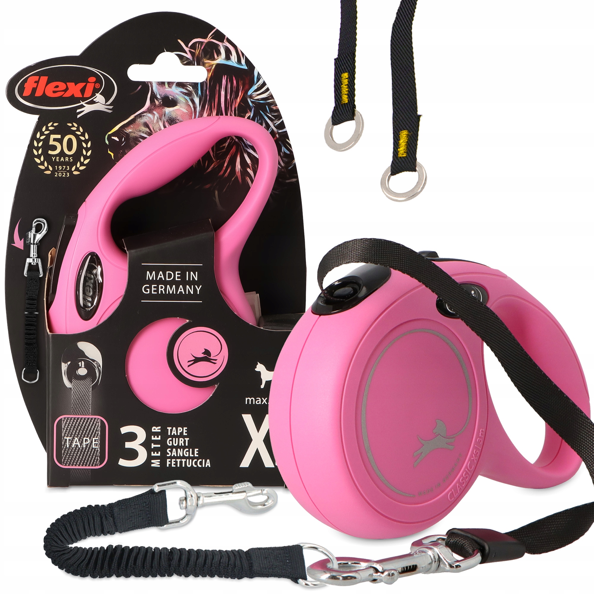 Levně Vodítko Automatická Psa 3 m Svinovací páska Tlumič pro tréninkové vodítko 1 3O