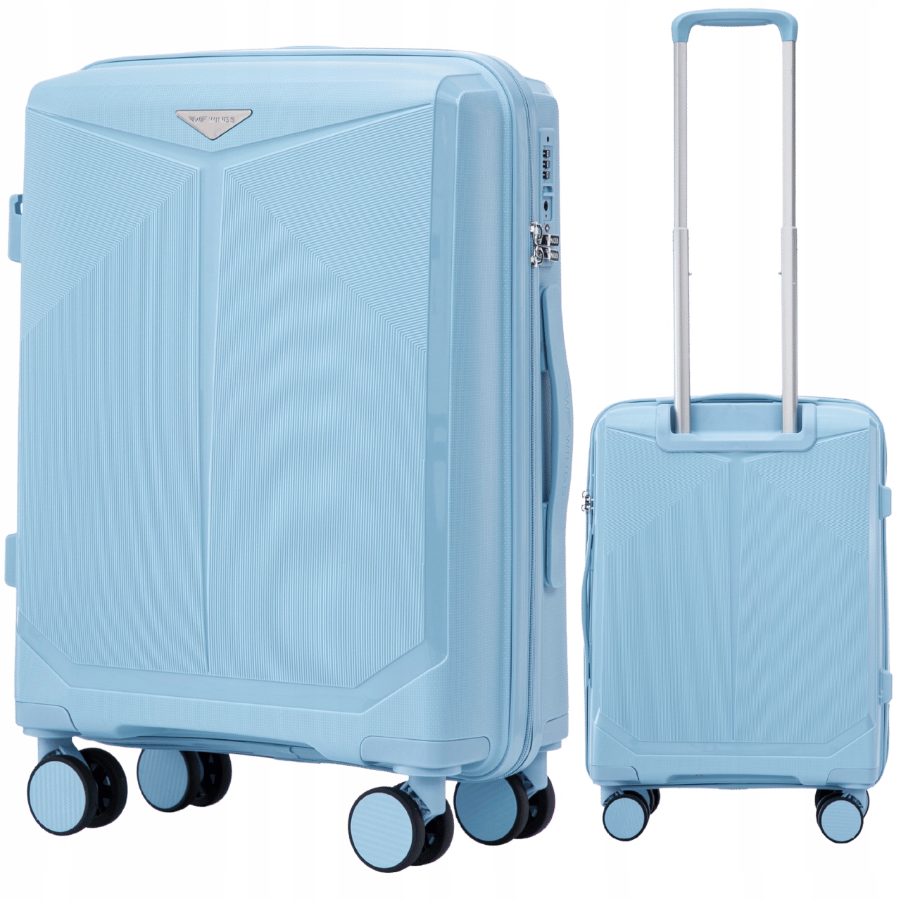 Malá kabinová taška do letadla 55x40x20 cm, příruční, tvrdá Wings