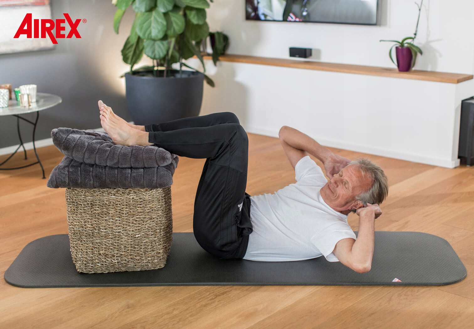 Mata Gimnastyczna Coronella 200cm AIREX NIEBIESKA EAN (GTIN) 7613005055765