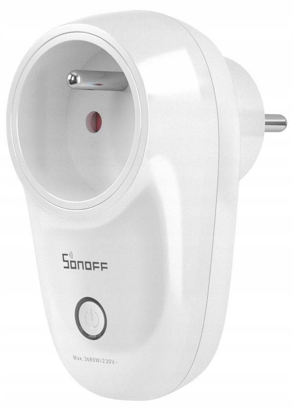 SONOFF S26 R2 INTELIGENTNE GNIAZDKO WIFI 4000W 16A BOLEC TYP-E EWELINK Zasilanie sieciowe
