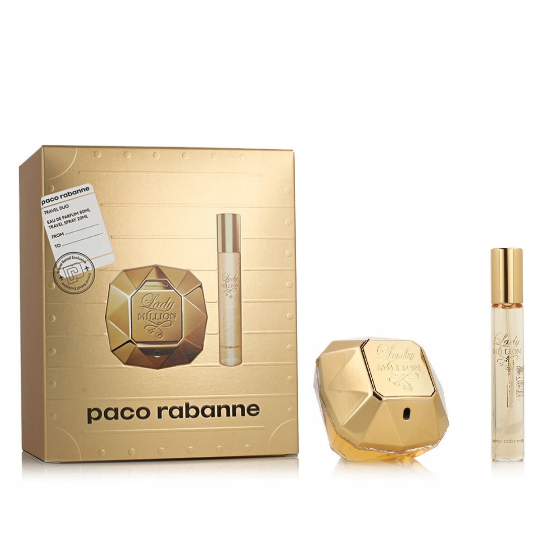 Paco Rabanne Lady Million Edp 2 díly unisex Parfém