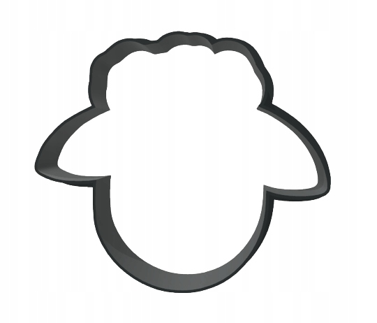 

Foremka wykrawacz do ciastek Owieczka głowa Farma