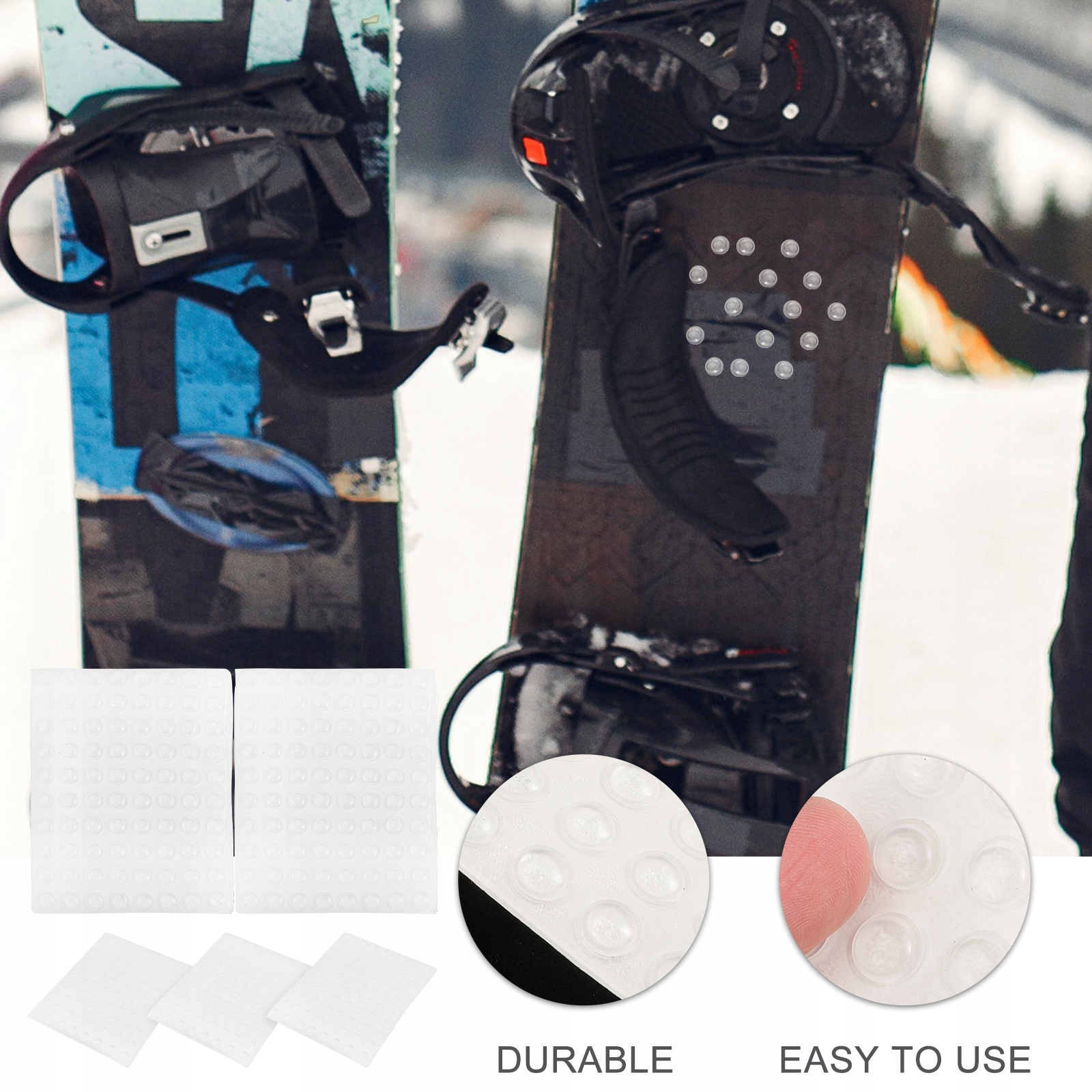 Snowboard Non-Slip Mat 5 Sheets Rodzaj inny