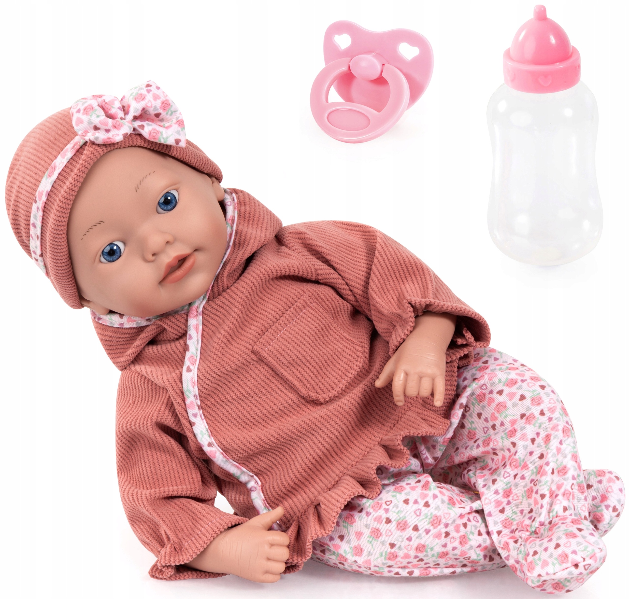 Lalka bobas Bayer Design Reborn realistyczna 38 cm 93827AI