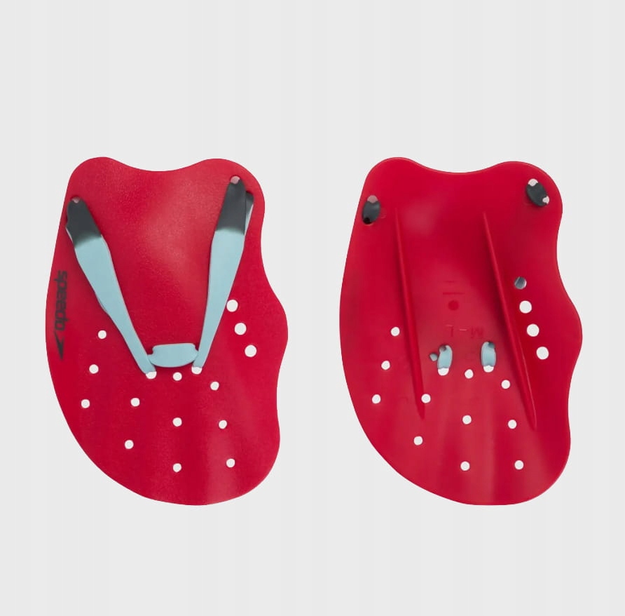 Wiosełka treningowe Speedo Tech Paddle Rozmiar: L Kolor dominujący czerwony