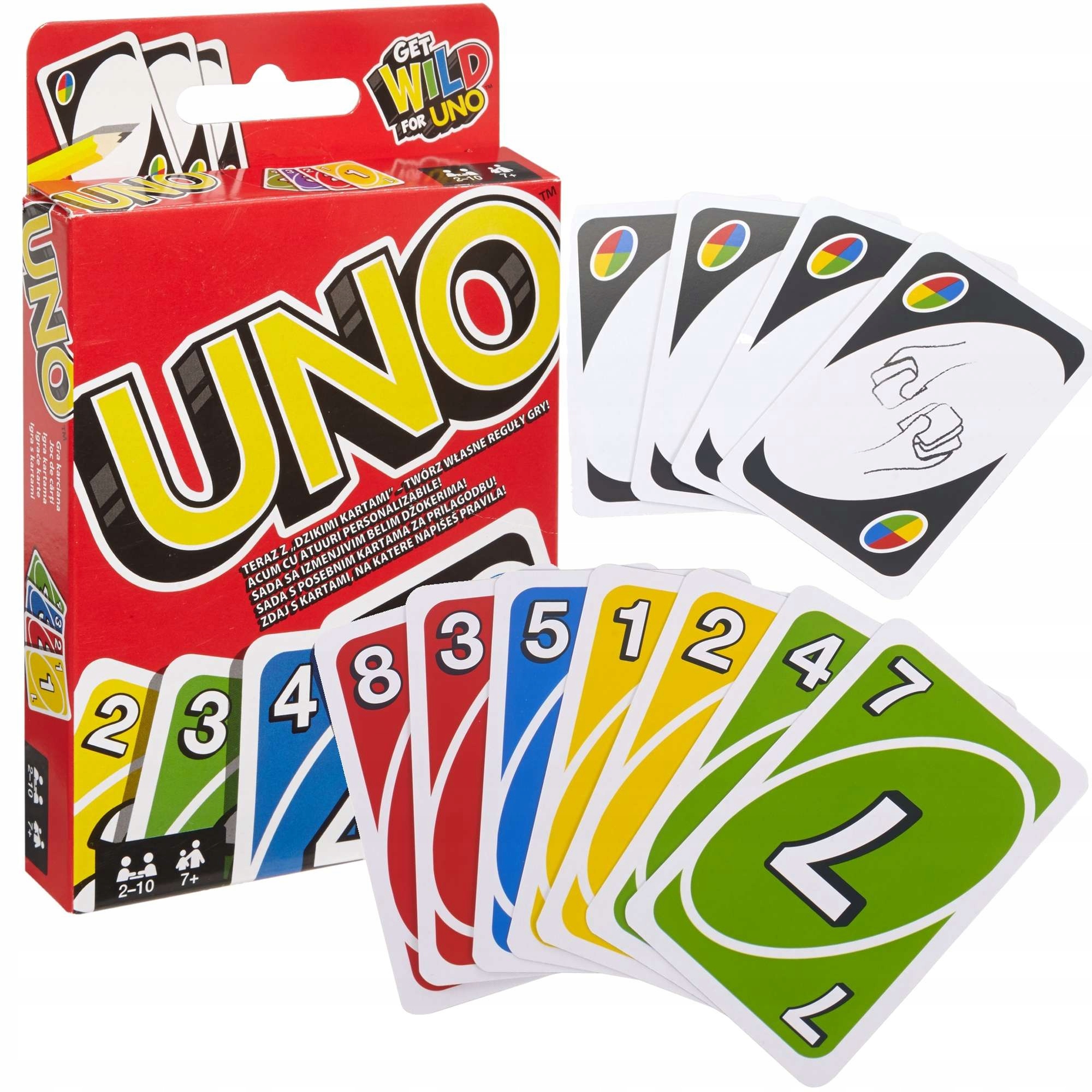 Mattel Karty Uno (W2085)