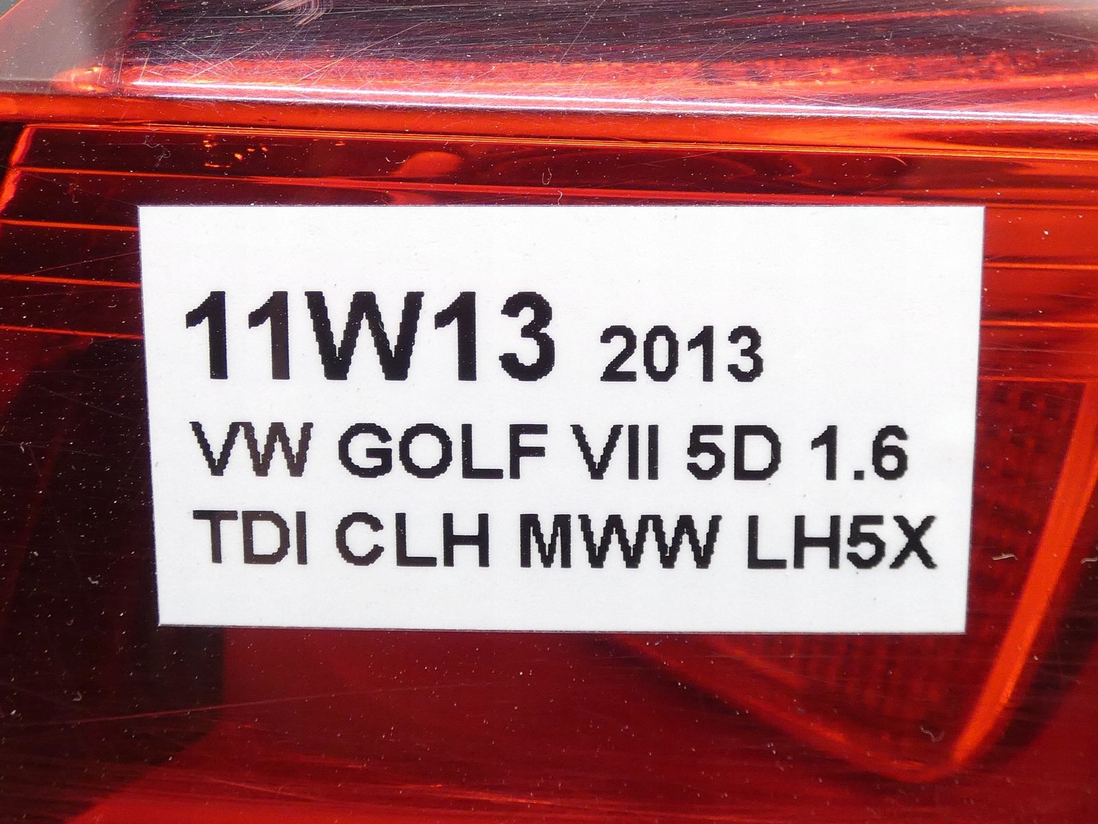 light right rear part right rear VW GOLF VII 5-door 5G0945096M