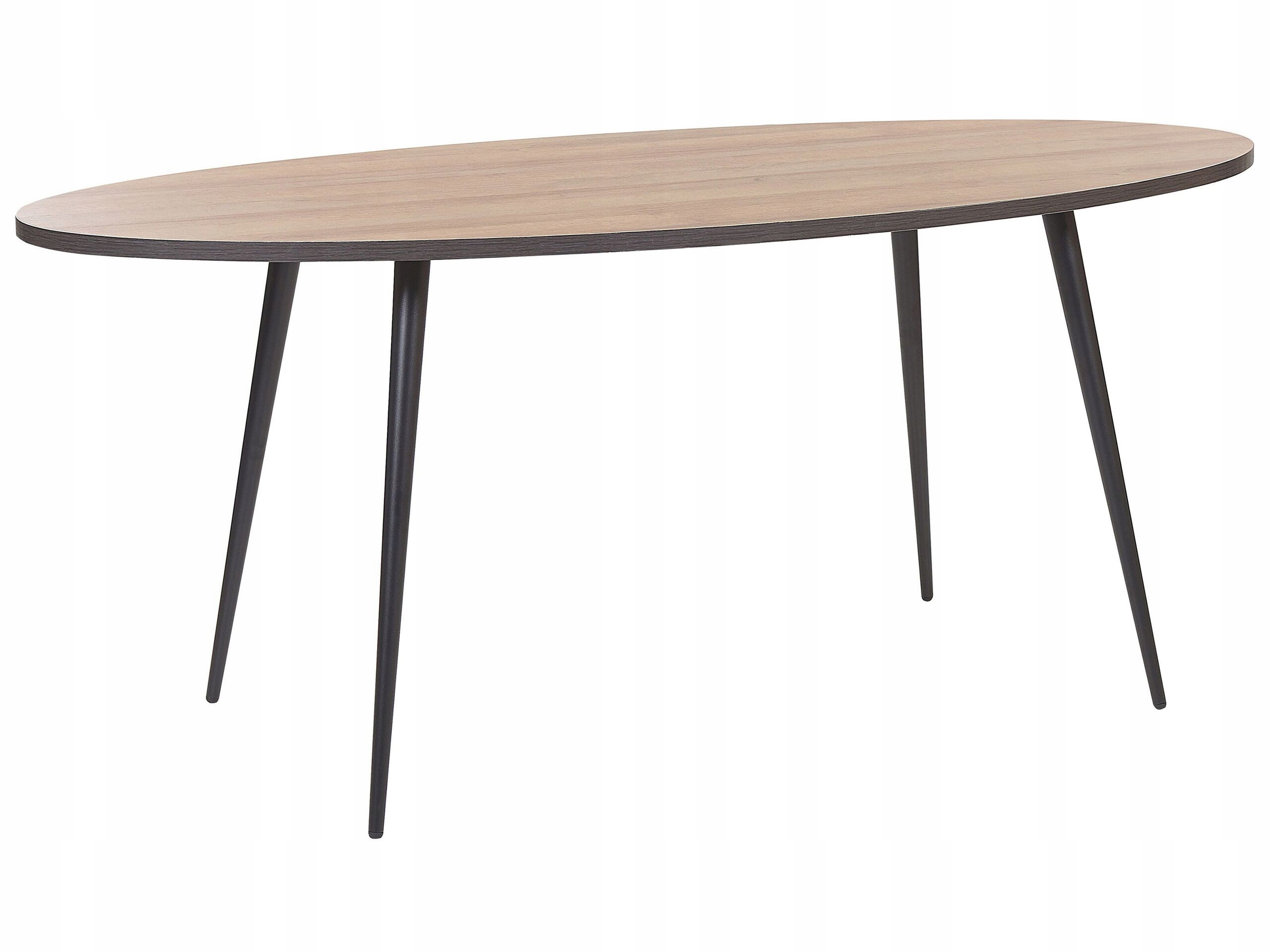 Stół do jadalni 180 x 90 ciemne drewno