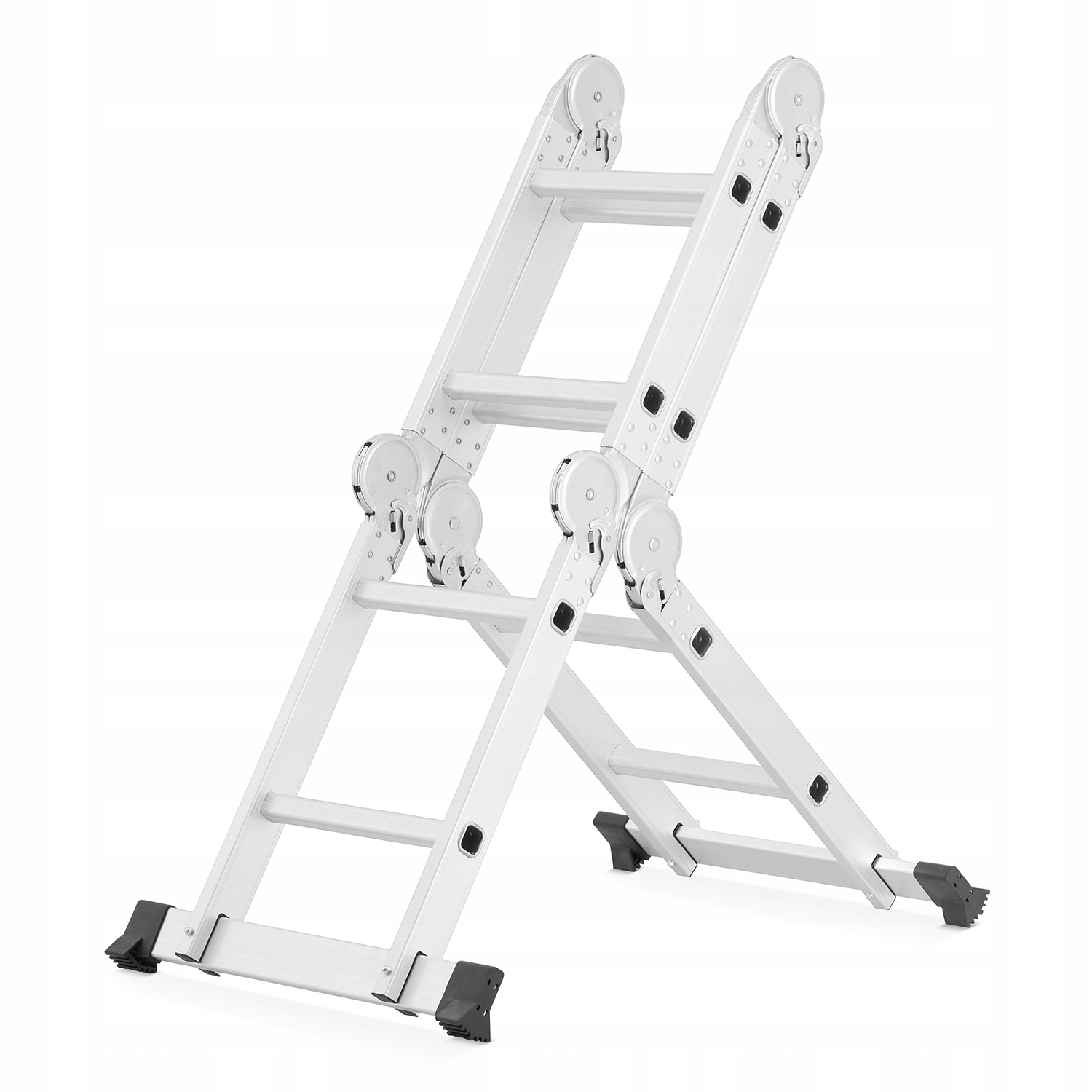 Drabina aluminiowa przegubowa SKŁADANA wielofunkcyjna rozkładana 4x2 HIGHER — 22