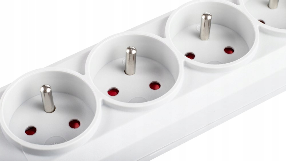 Listwa przeciwprzepięciowa 3m 5x230 bezpiecznik HQ Liczba gniazd 5