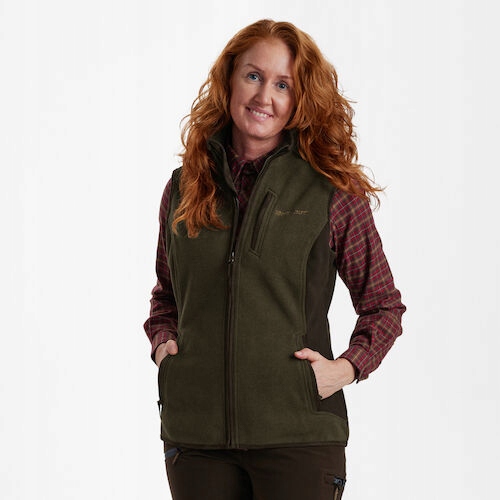 Dámská fleecová vesta Deerhunter Lady Pam Bonded Fleece 4709 36