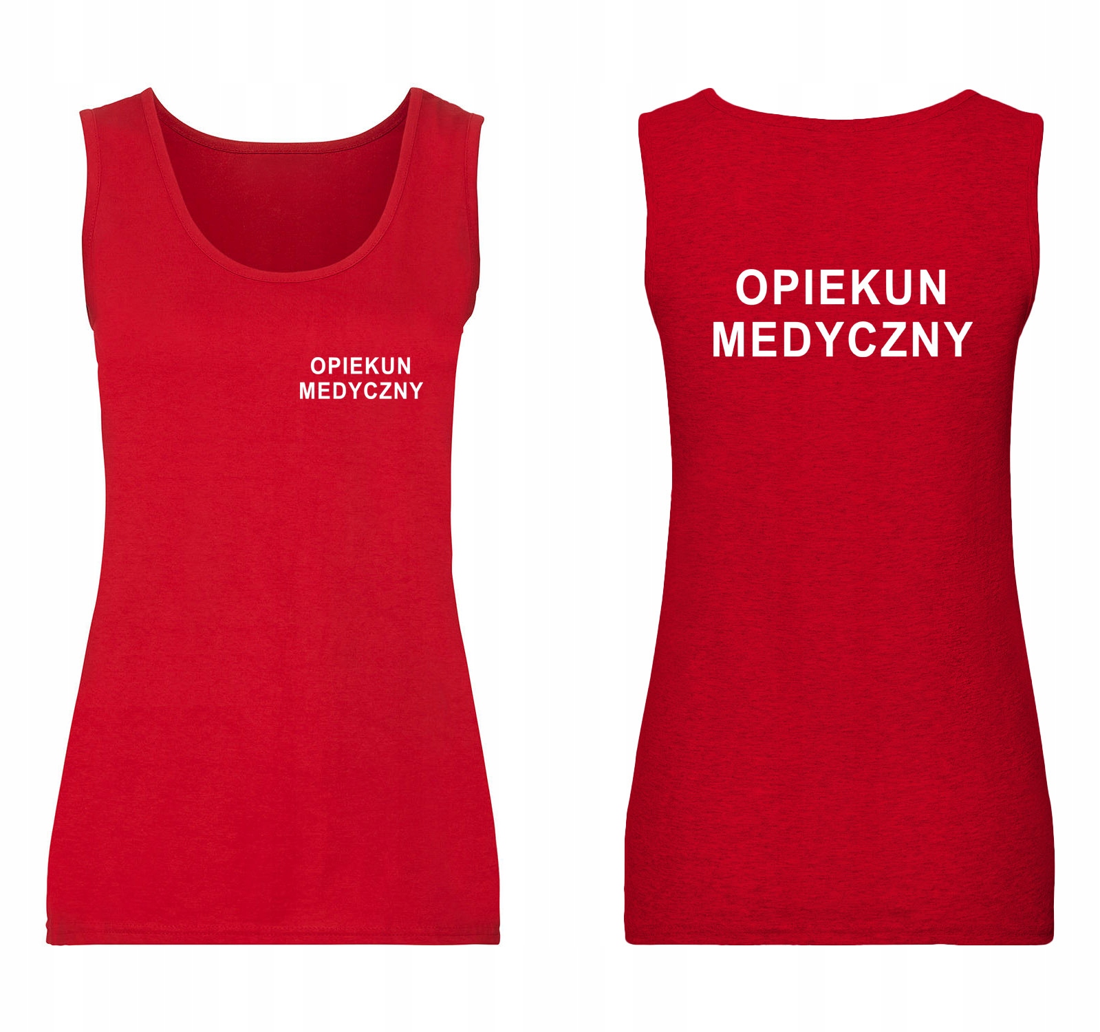 

Koszulka top Opiekun Medyczny Haft Rdsdm