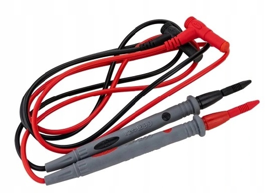 Przewody pomiarowe Iso Trade 107 cm silikonowe z krokodylkami