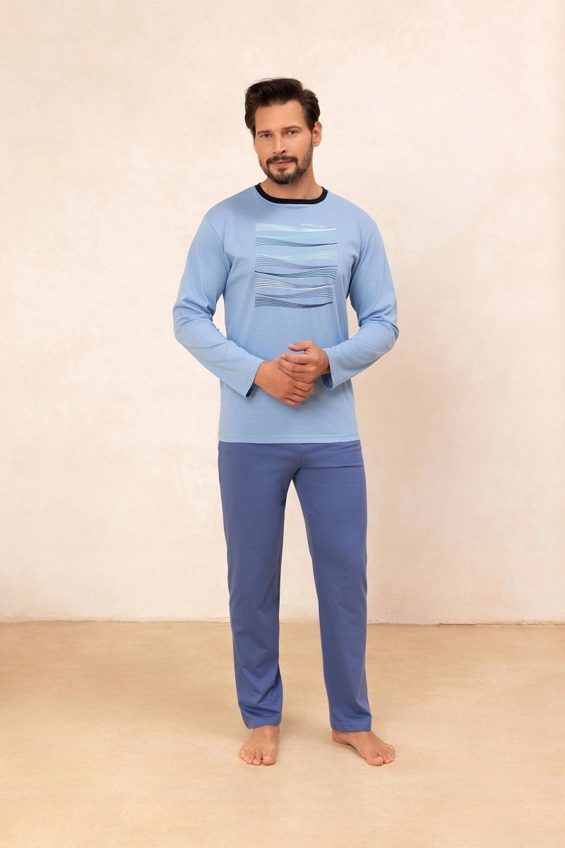 Pánské Pyžamo 492/XXL, Modré