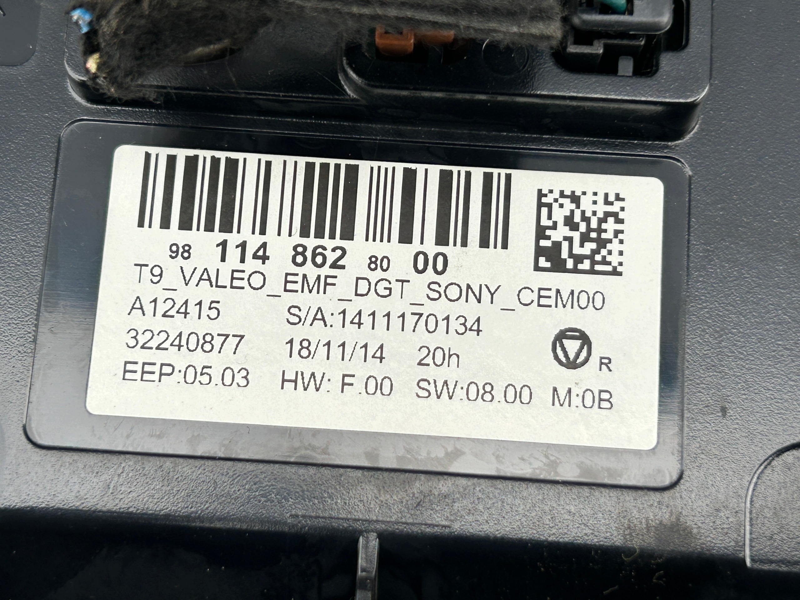 EKRAN bildschirm, radio der navigation PEUGEOT 308 II T9 13- 9811486280