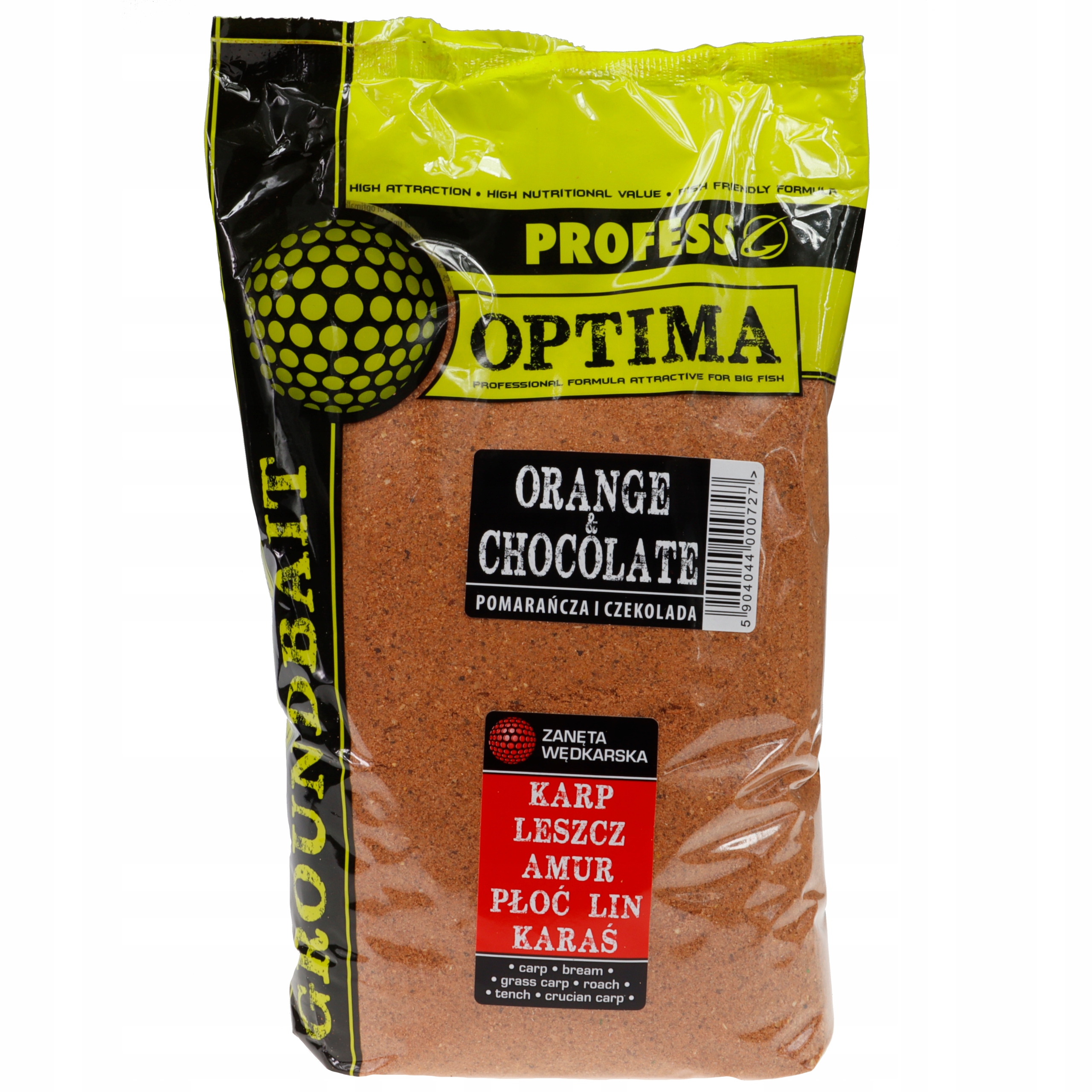 Zanęta Profess Optima Pomarańcza Czekolada 1 kg