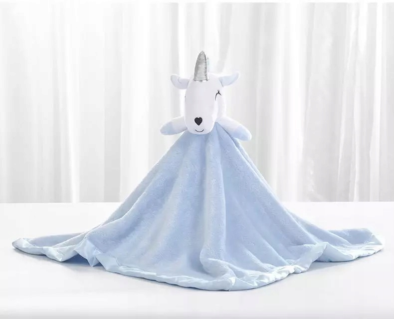 Kocyk dziecięcy przytulanka niemowle 100x100 miękk Marka inna