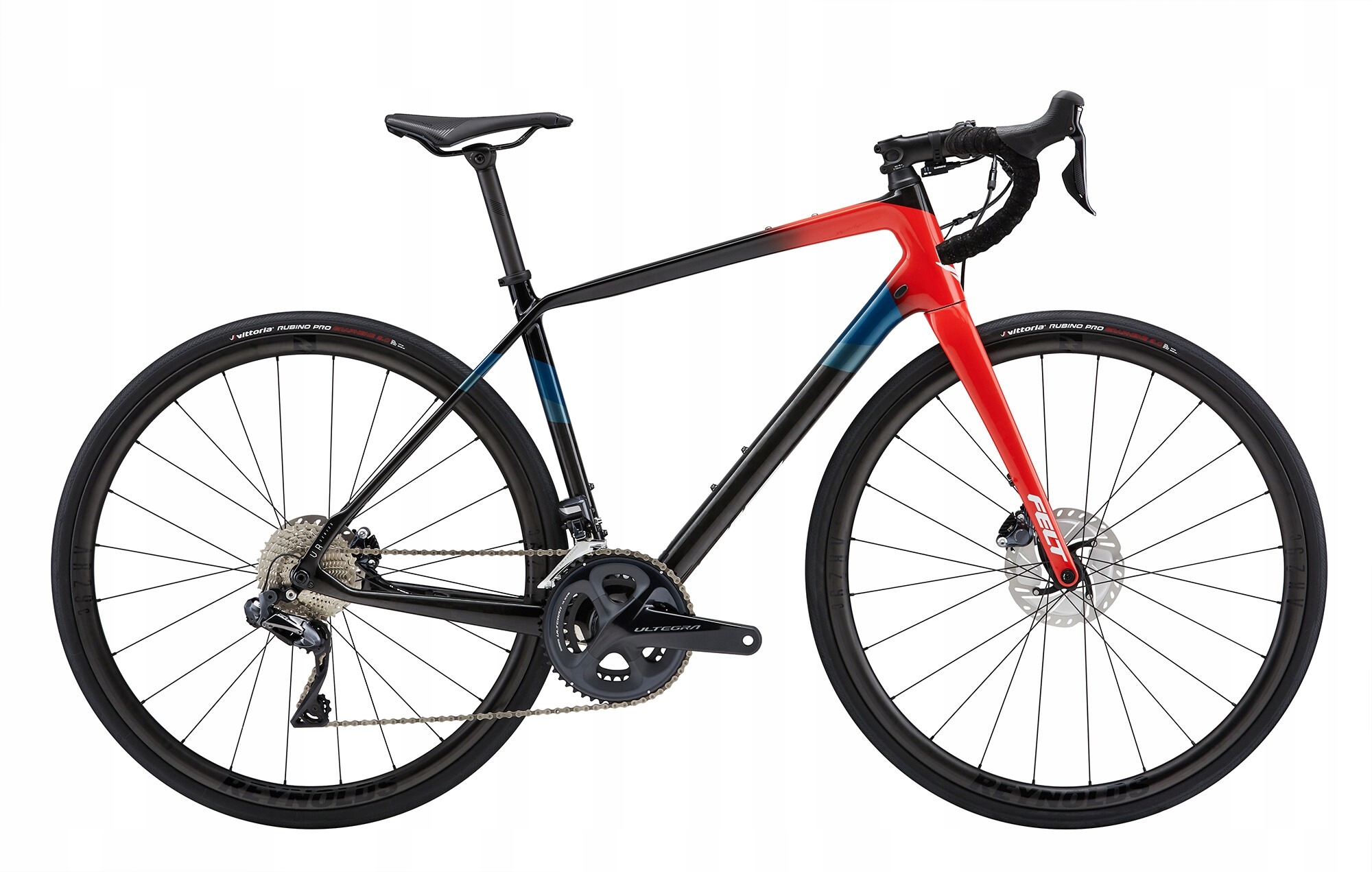 Felt Vr Advanced Ultegra Di2 v barvě midnight coral fade 51