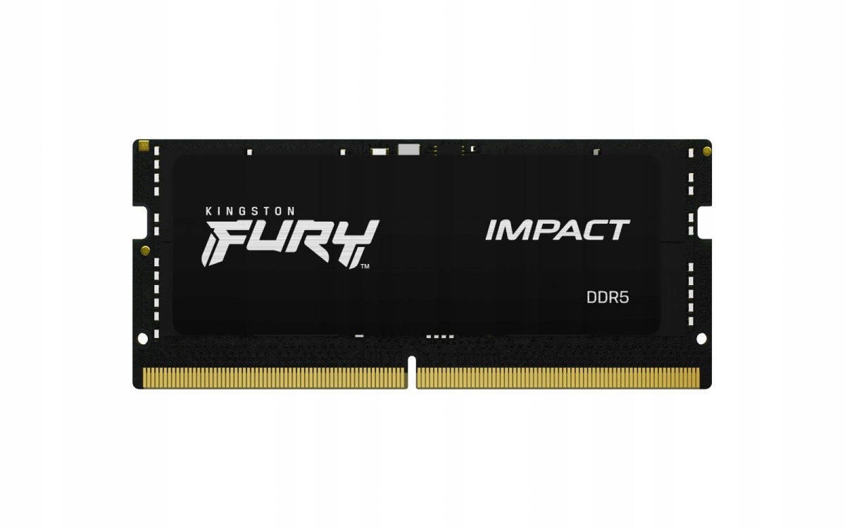 Kingston Paměť DDR5 Sodimm Fury Impact 16GB (1*16GB)/6400 CL38