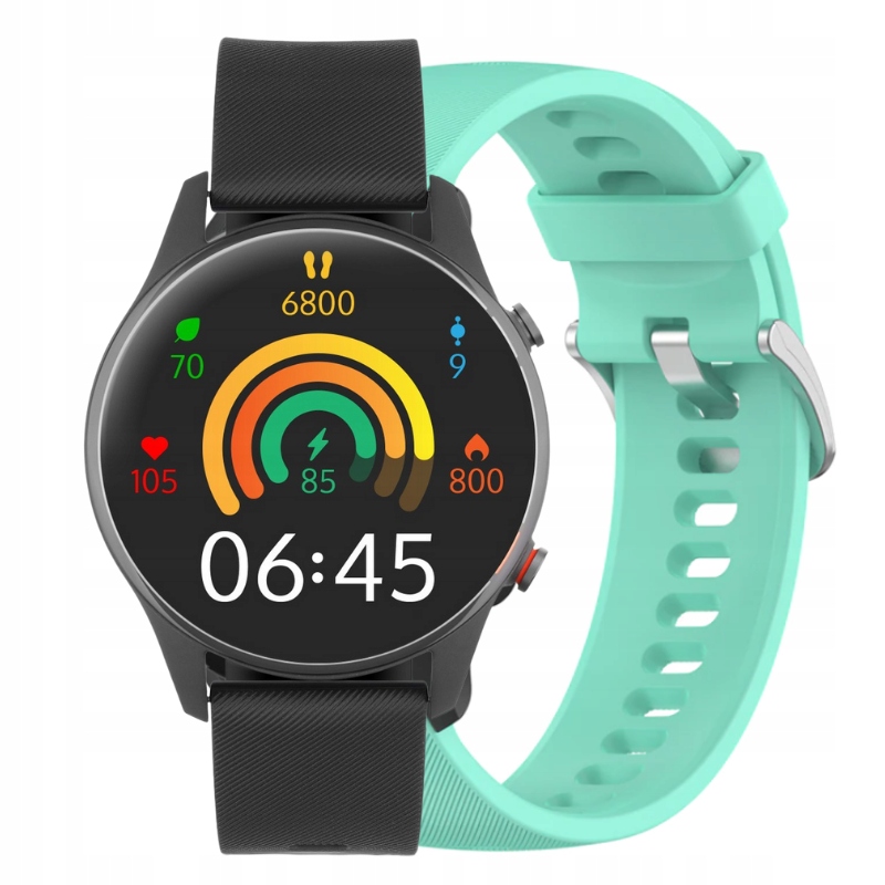

Xiaomi MI Watch Black Amoled SpO2 Kolorowy Pasek