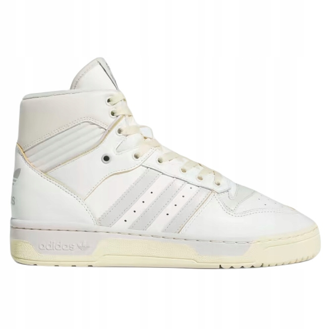 Pánské vysoké kožené boty Adidas Rivalry Hi FZ6315 36 2/3