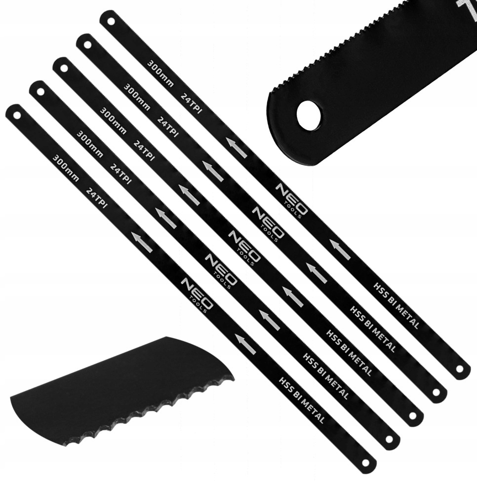 

Neo Brzeszczot Do Piły Dwustronny Metal 300mm 5szt