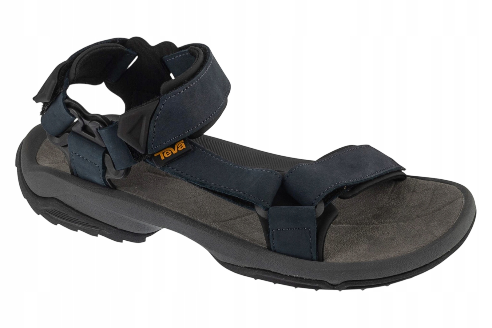 Teva M Terra Fi Lite Leather Sandal [41,5] Pánské kožené sandály modré barvy