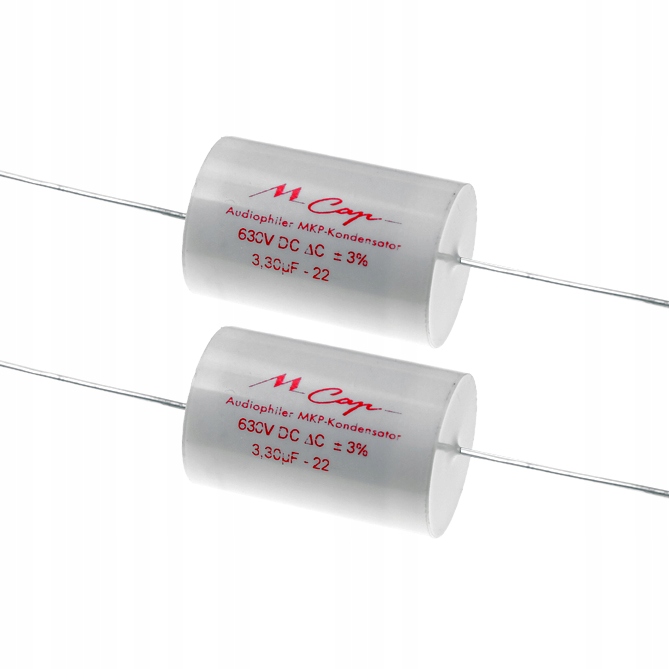 Fóliový kondenzátor Mcap Classic 3,3uF 630V Mundorf – 2 ks – vybraný pár