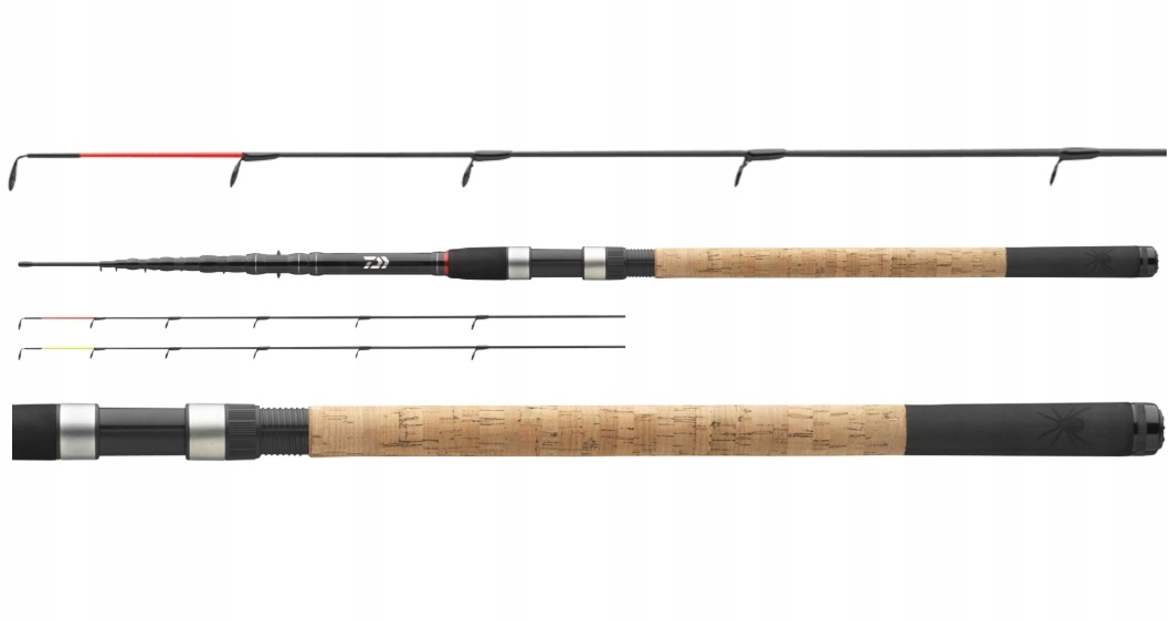 Wędka Daiwa Black Widow Tele Feeder 120g 3.60m 6+2sct