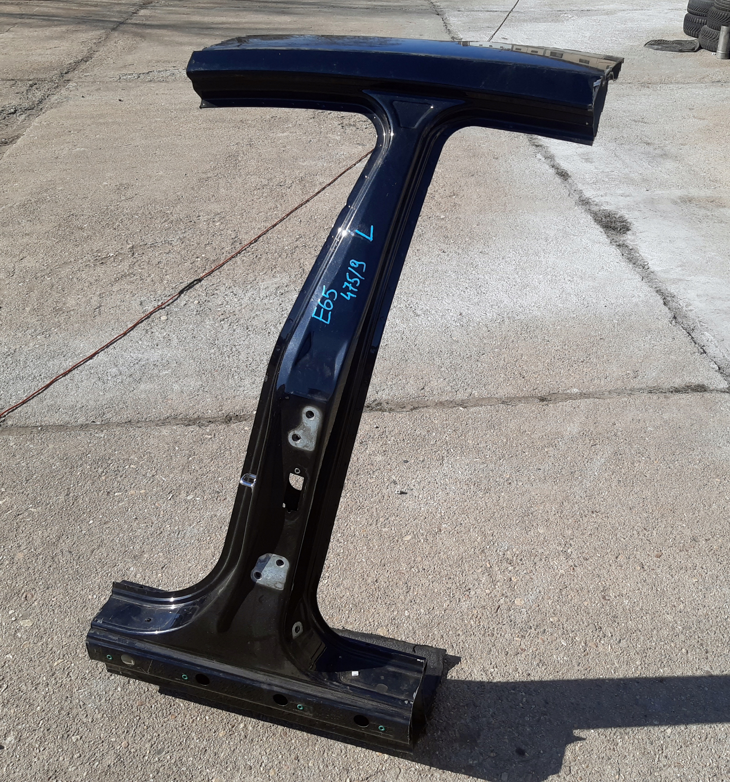 BMW E65 LIFT LCI pillar B threshold left quarter 475/9