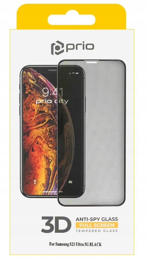 

Szkło Hartowane 3D Anti-spy Samsung S21 Ultra 5G