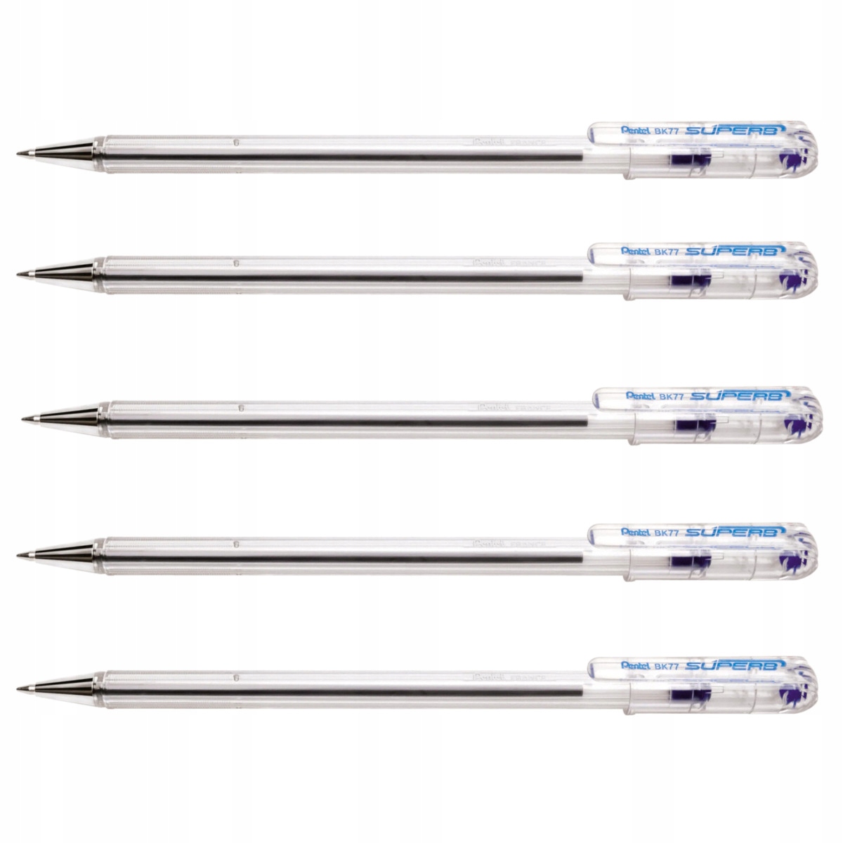 

Długopis 0,7mm Pentel BK77 Niebieski 5 szt