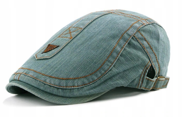 Kšiltovka Džínová Kašička Světle Modrá #6