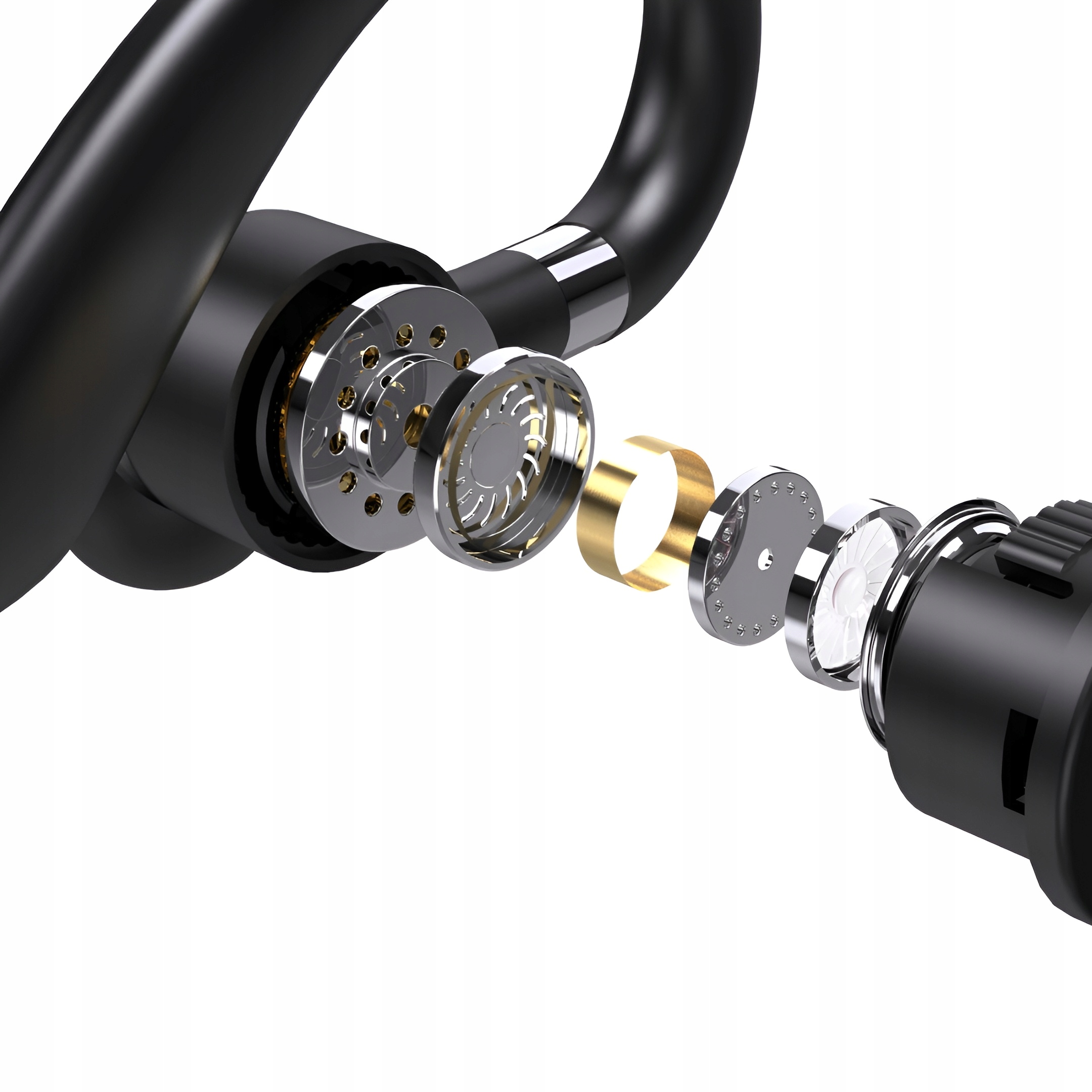 BEZPRZEDOWOWA SŁUCHAWKA BLUETOOTH DO ROZMÓW ZESTAW SŁUCHAWKOWY DLA KIEROWCY Zasięg 10 m