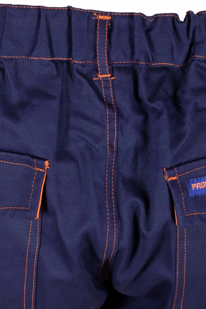 SPODNIE TRUDNOPALNE SPAWALNICZE PROFFLAM BHP ATEST Materiał dominujący bawełna