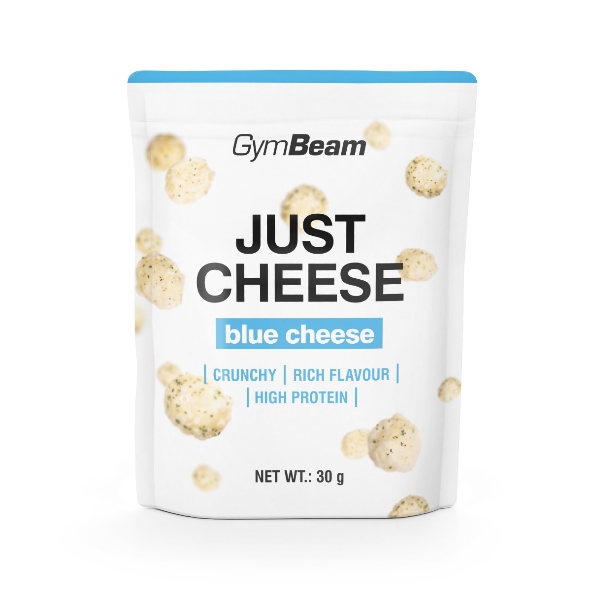 Just Cheese Bezlepková Svačinka Bez Lepku GymBeam 8x30g sýr