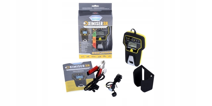 nabíjačka Oximiser 3X, Oxford (12V, 0,6-3,6A, 125Ah) EL200EU
