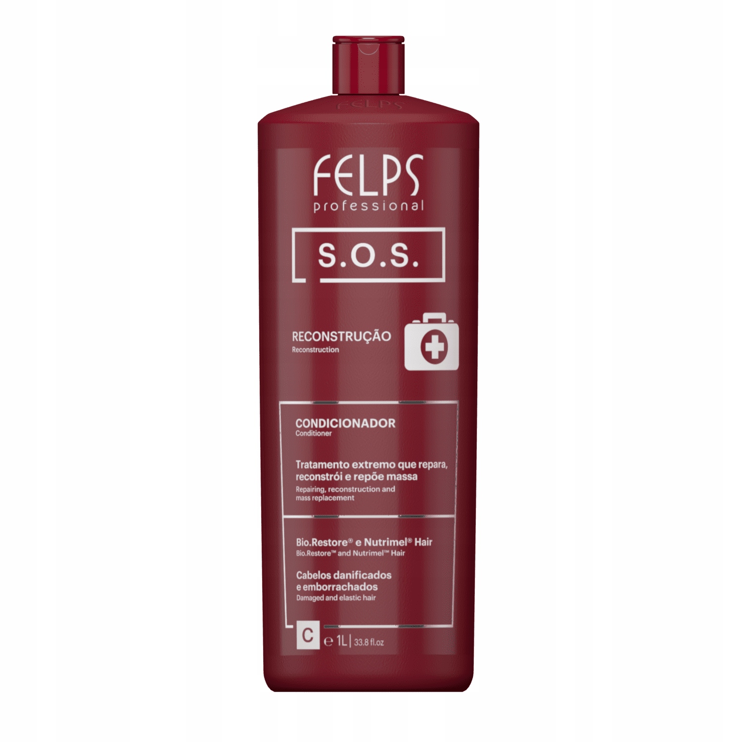 Felps Sos regenerační kondicionér pro regeneraci a silnou rekonstrukci 1000 ml 1 l