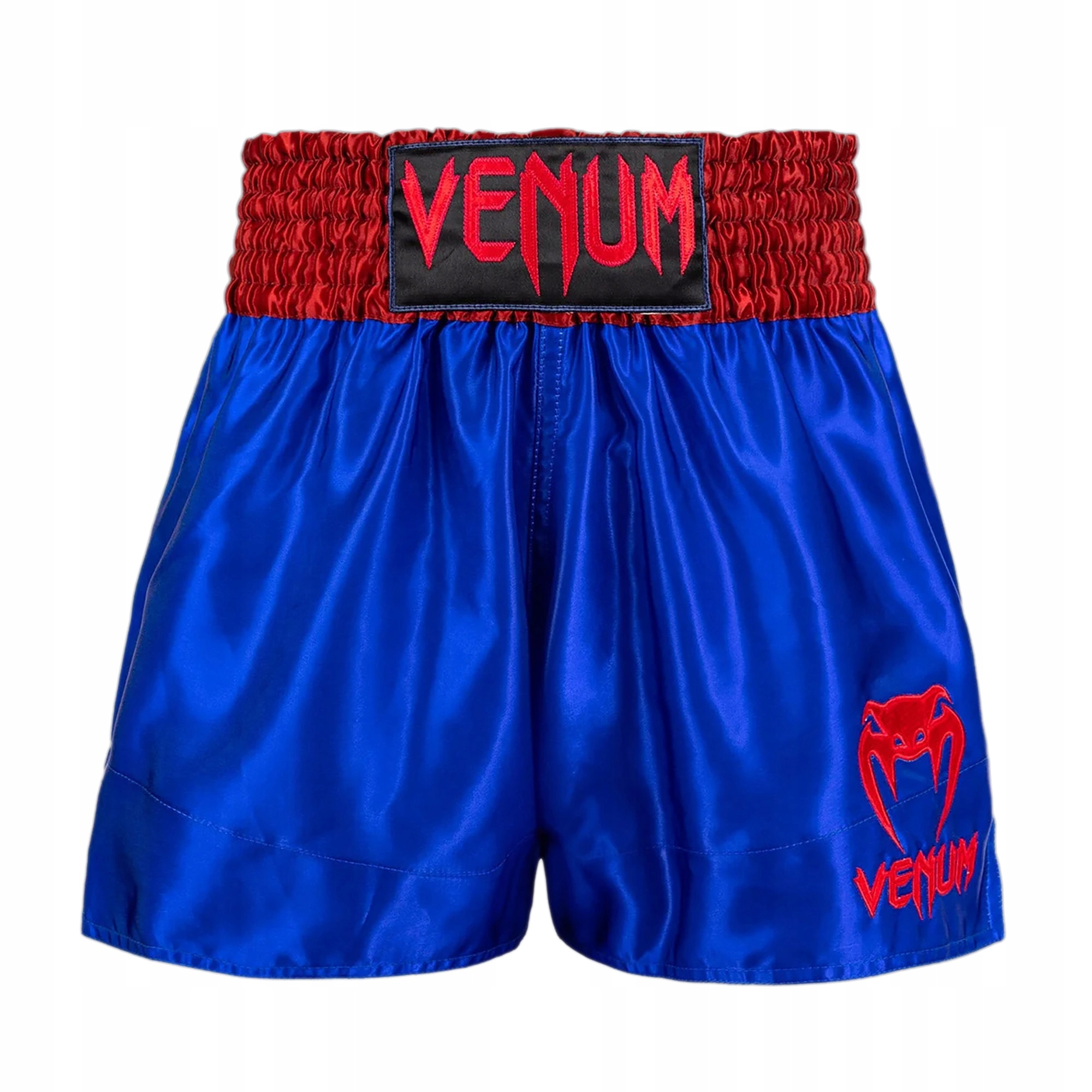 Spodenki treningowe męskie Venum Classic Muay Thai navy blue/red XL