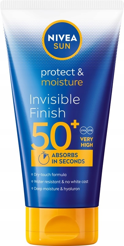 Nivea Sun Invisible Finish Hydratační balzám na opalování SPF50+ 150 ml