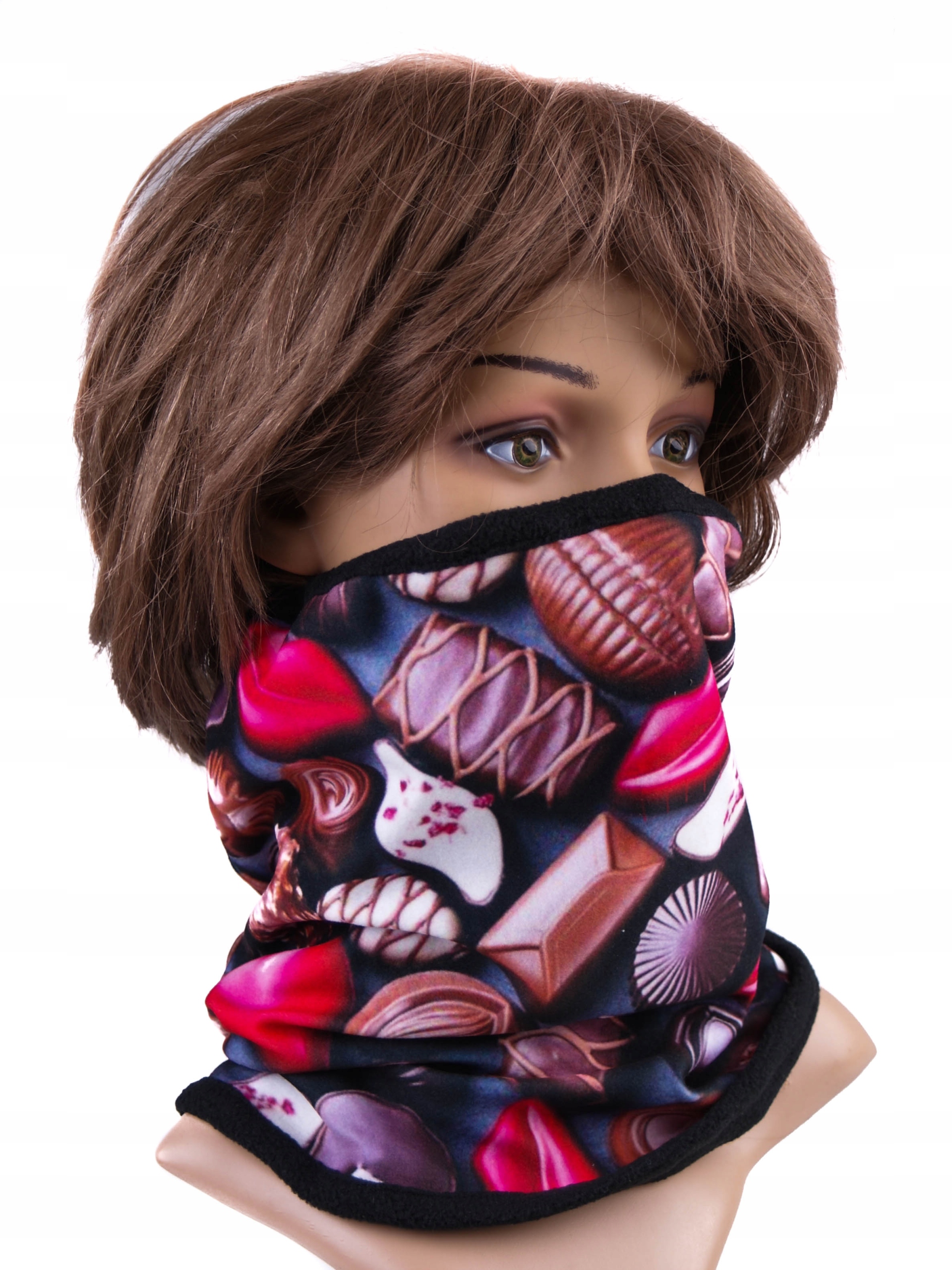 KOMIN KOBIECY MĘSKI DAMSKI KOLOROWY WIELOFUNKCYJNY